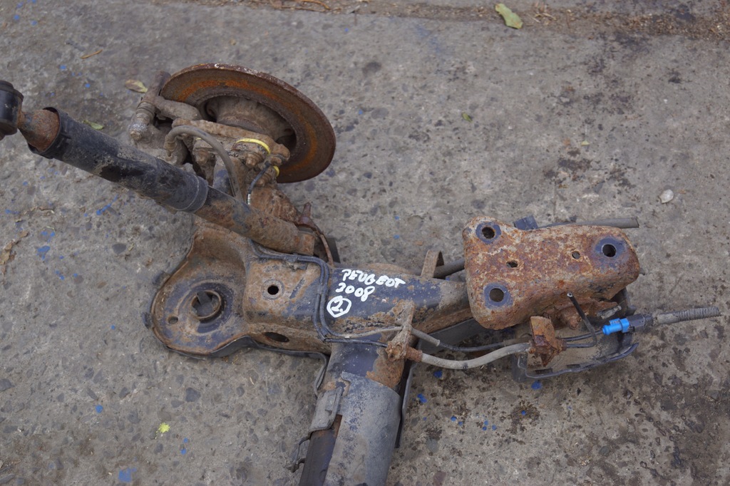 фото №6, Балка подвеска задняя oś peugeot 2008 i