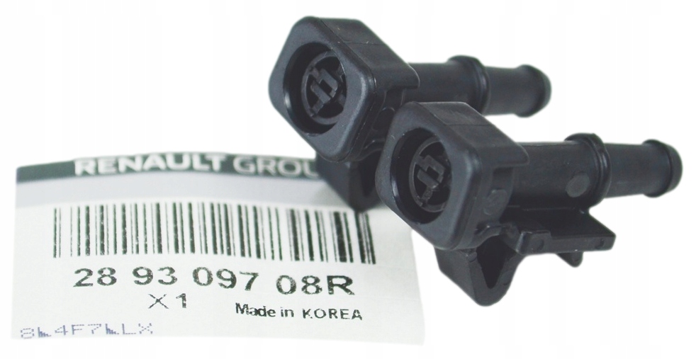 фото №1, Оригинальные форсунки 2x омывателя renault fluence megane iii оригинал 2 szt