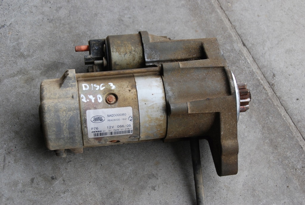 фото №1, Land rover discovery iii 2.7 tdv6 стартер