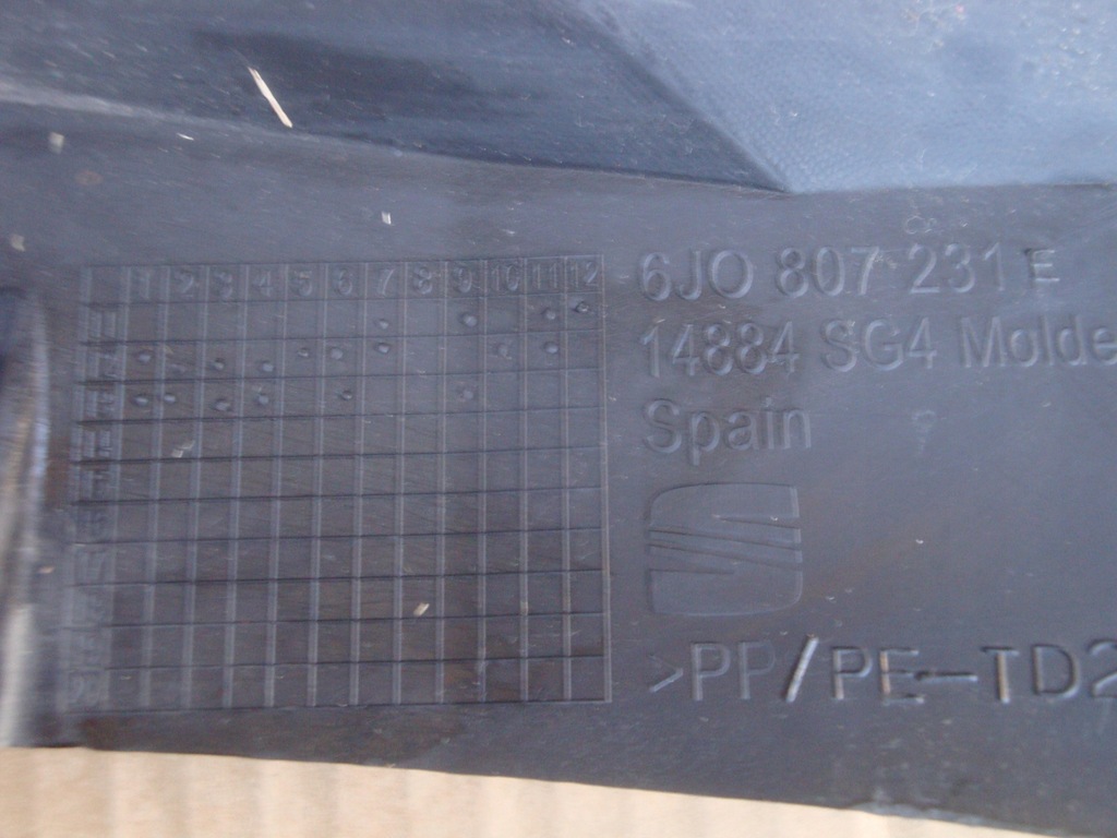 фото №8, Seat ibiza 6j0 бампер передній