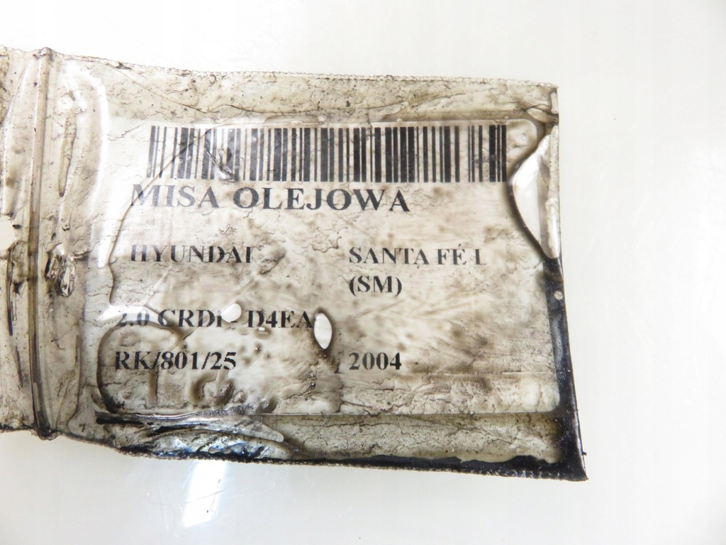 фото №9, Поддон масляная hyundai santa fé i 2.0 crdi - d4ea