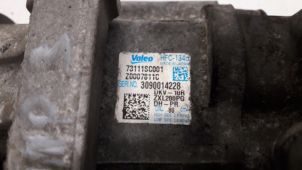 фото №9, Impreza legacy 2.0d компресор кондиціонера