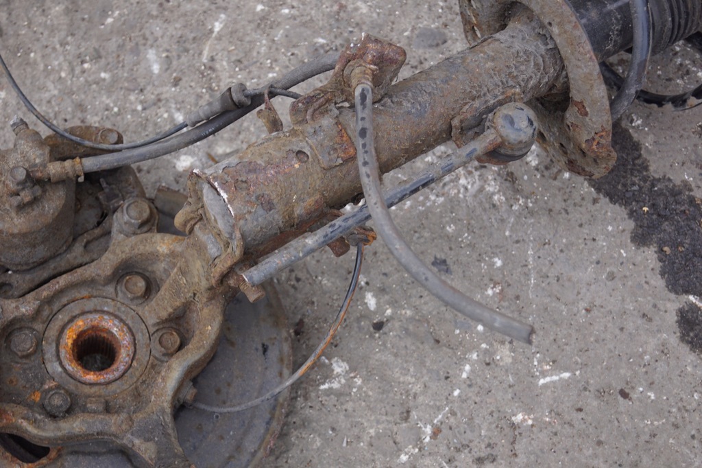 фото №11, Поворотний кулак амортизатор правий перед nissan juke f15