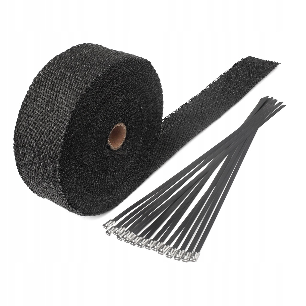 фото №9, Бандаж термічний стрічка na вихлоп колектор 15m 15 стрічка