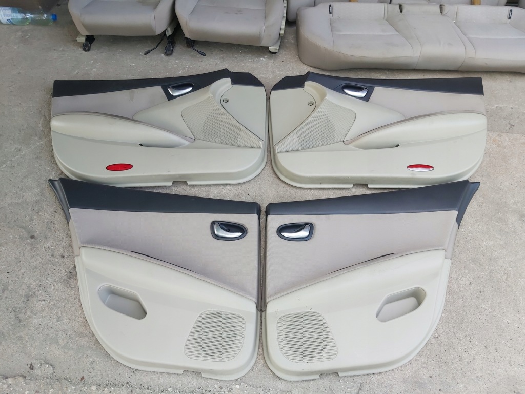 фото №6, Nissan primera p12 sedan сиденье левый правый перед задняя заднее сиденье обшивка дверь