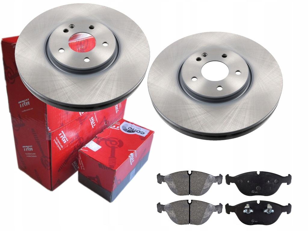 фото №1, Тормозные диски тормозные колодки trw перед chrysler crossfire 330mm