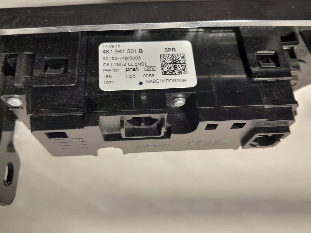 фото №8, Audi q8 4m молдинг dekor консоли переключатель света 4m8857237 4k1941501b