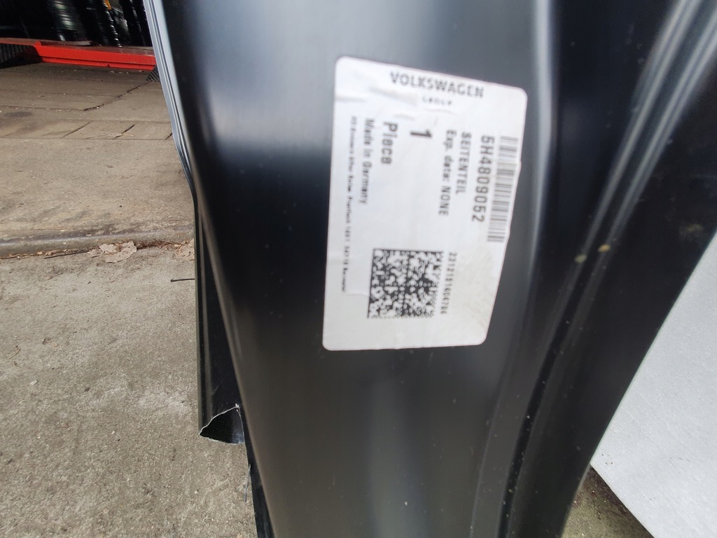 фото №6, Блок двигуна рама поріг правий bok vw golf 8