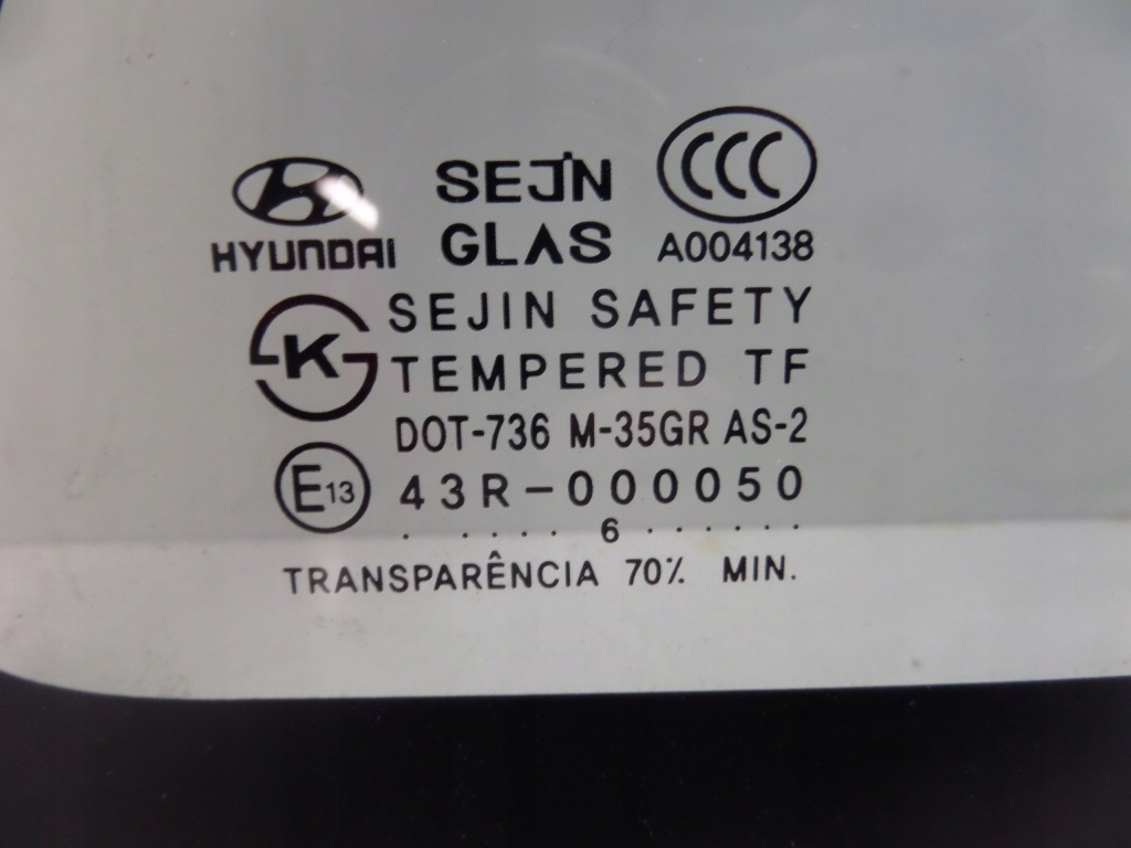 фото №4, Стекло кузовная левая задняя hyundai matrix 01-10 2006r