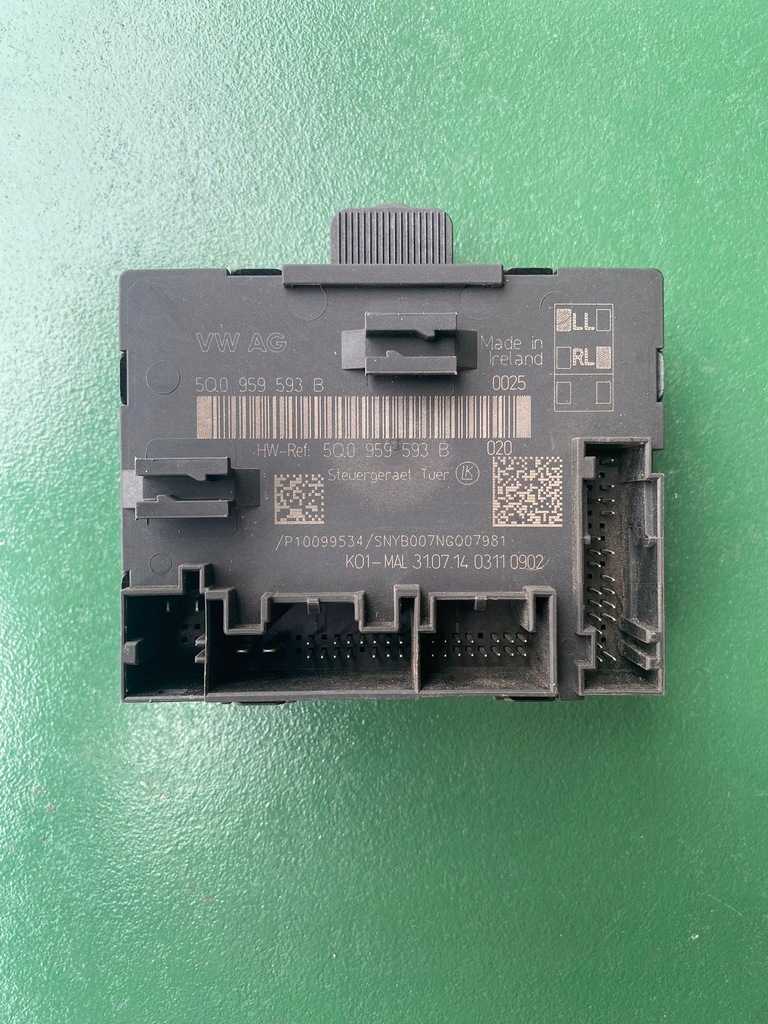 фото №1, Модуль дверь 5q0959593b vw skoda