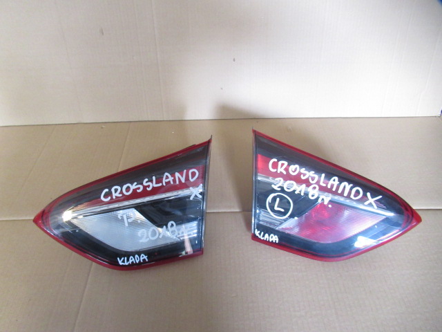 фото №1, Opel crossland x лампа задняя w крышка левая правая