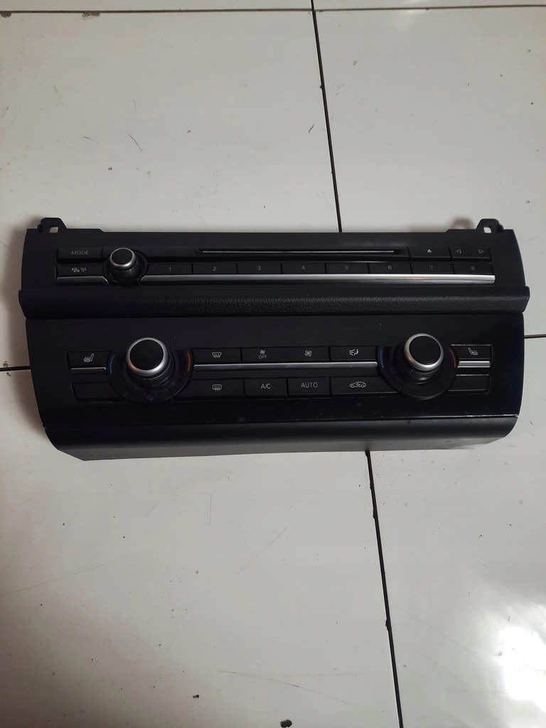 фото №1, Bmw 5 f10 f11 панель радіо кондиціонера 9306149