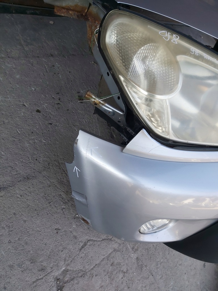 фото №8, Toyota rav4 ii kompletny перед бампер капот решётка радиатора