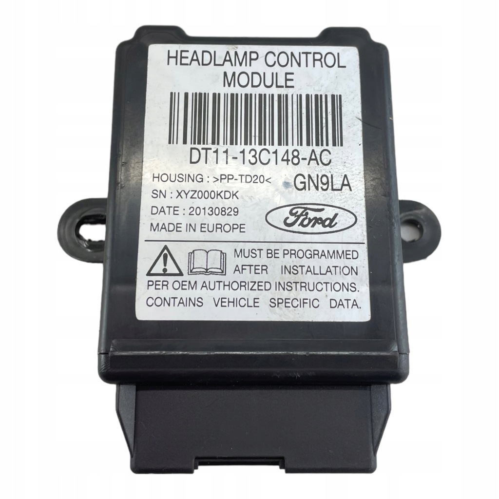 фото №1, Ford transit connect mk2 модуль бортовий комп'ютер блок керування світла dt11-13c148-ac