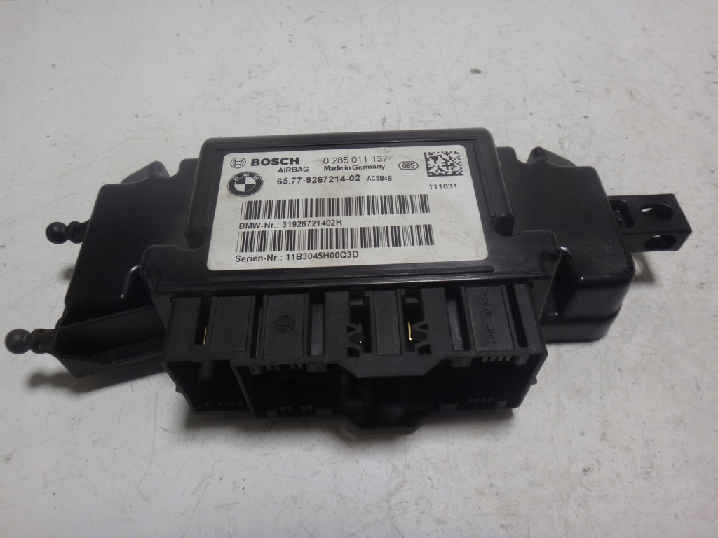 фото №1, Датчик модуль подушок подушка безпеки bmw f20 f21 f34