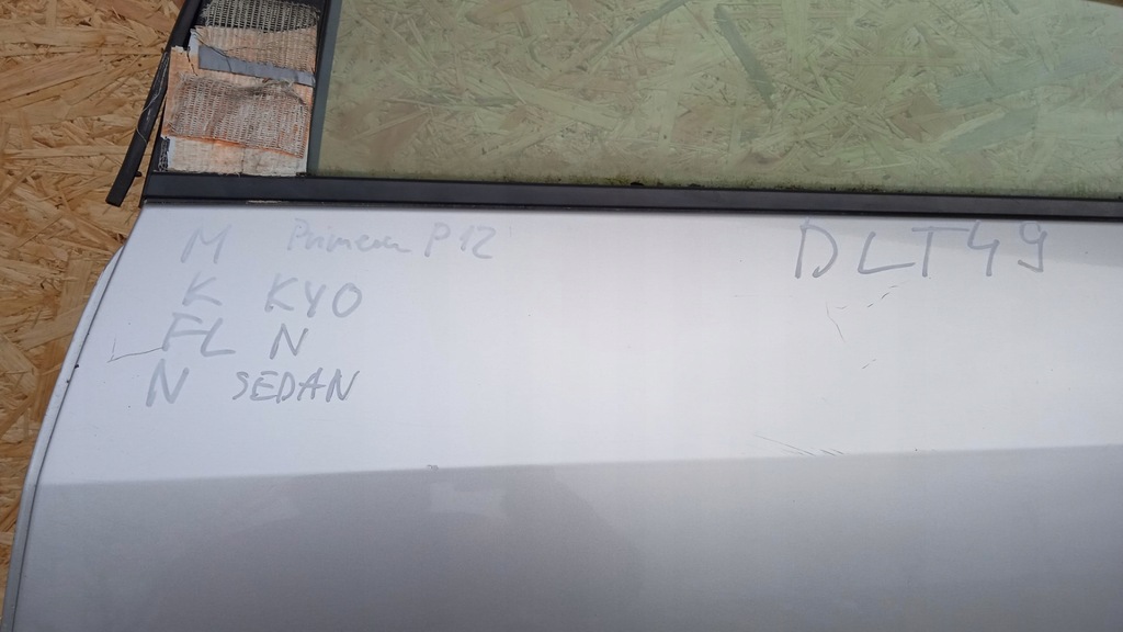 фото №9, Nissan primera p12 sedan дверь задняя левый ky0