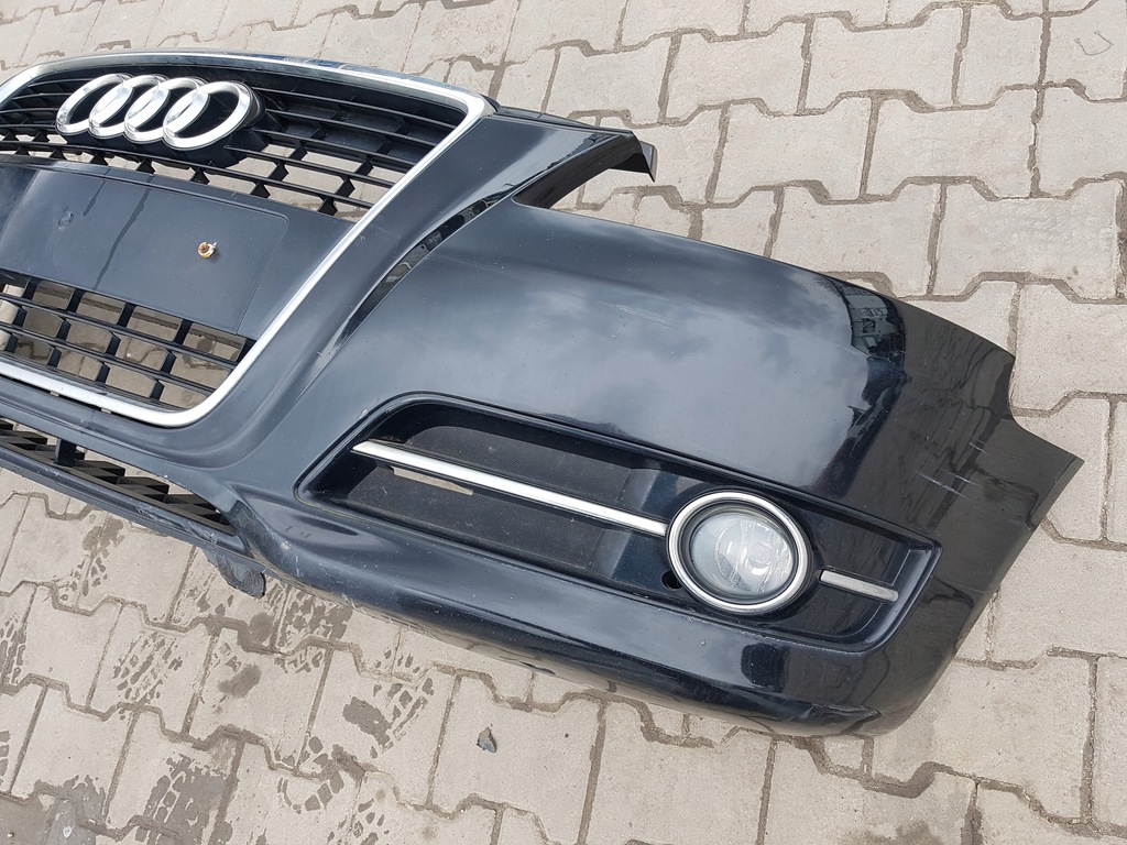 фото №9, Audi a3 8p lift 08-12r бампер перед решітка радіатора ly9b