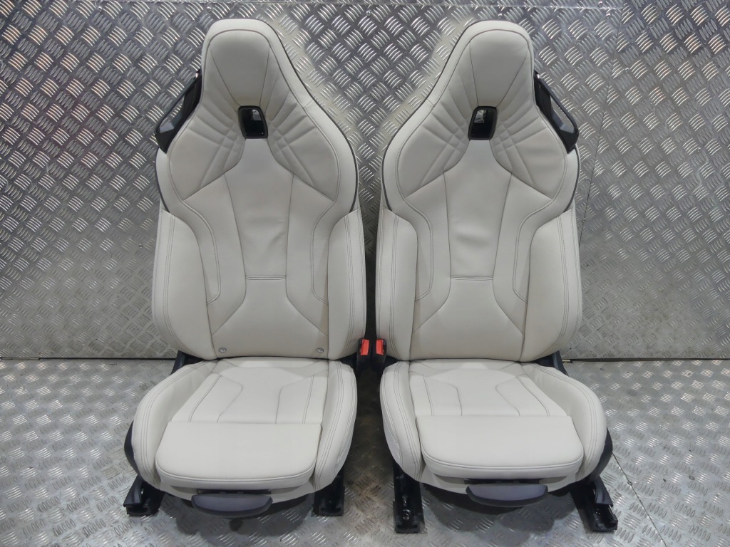 фото №7, Bmw z4 g29 sport обивка сиденья подогрев обшивки elfenbein weiss / po 855km!