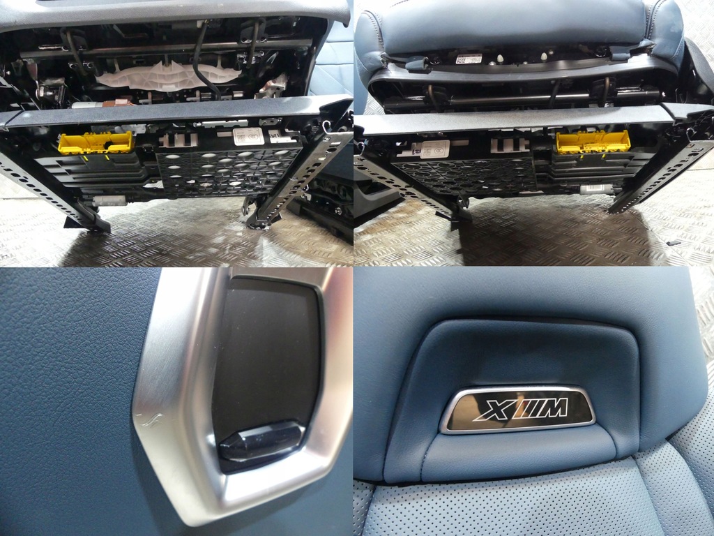 фото №11, Bmw g09 xm обивка сиденья вентиляция массаж заднее сиденье обшивки туннель po 22km!