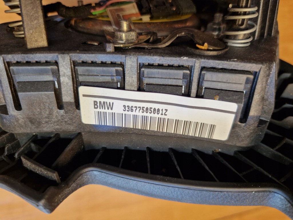 фото №6, Bmw 7 e65 lift lci подушка повітряна подушка безпеки водія 33677505001z