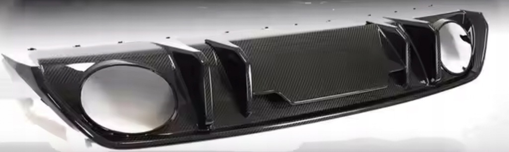 фото №12, Audi rs3 8y s3 iii s-line спойлер накладка бампер задняя carbong качество