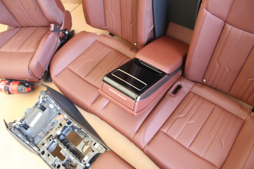 фото №9, Сидіння комплект шкіра оббивка audi a8 d5 4n long