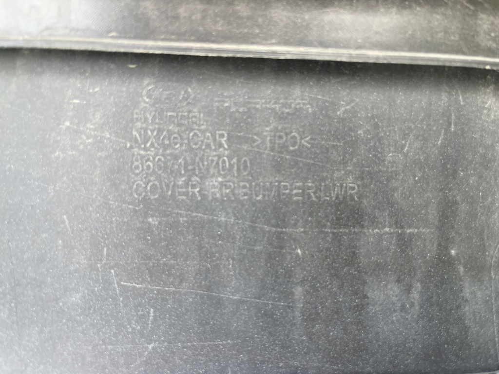 фото №10, Hyundai tucson iv накладка спойлер бампера задняя 86612-n7020 org fv wys 24h