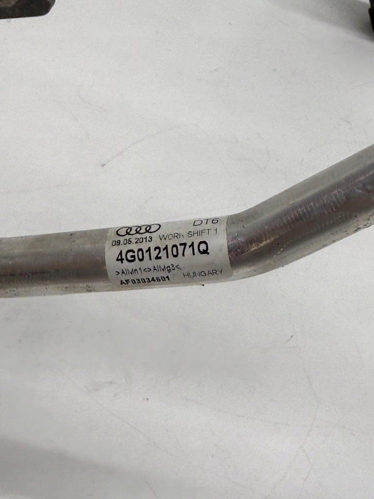 фото №11, Audi s6 s7 c7 4.0 tfsi шланг провода магистраль wody комплект оригинал