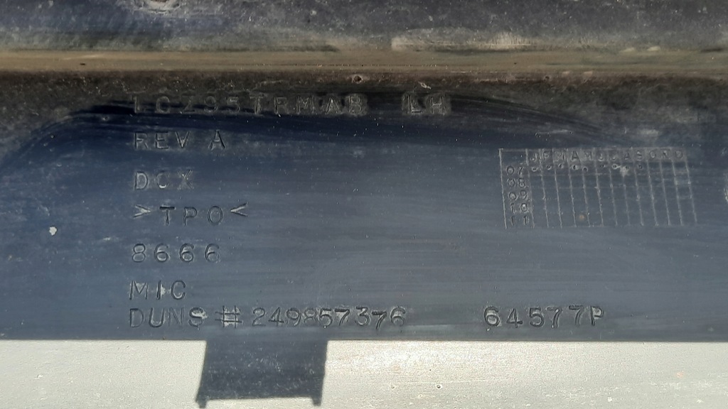 фото №8, Town & country 2008 молдинг порог порог левый правый