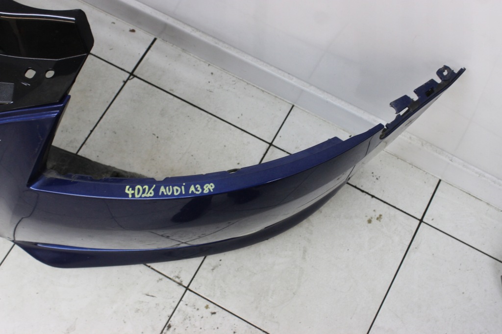 Audi a3 ii 8p lift 2008r- бампер перед передний решётка радиатора lx5q - код лакокрасочного покрытия Недорого