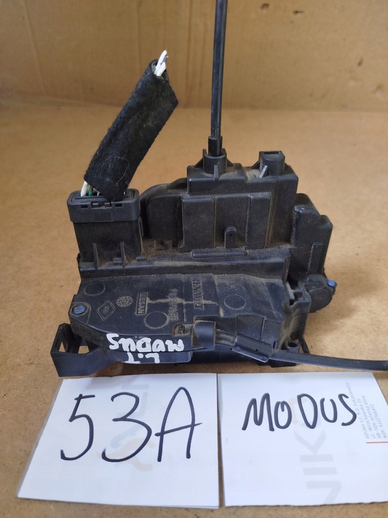 фото №1, Замок дверь левый задняя renault modus