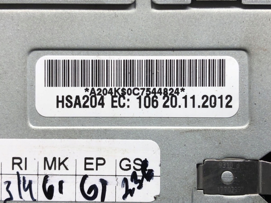 фото №5, Радио audi a4 b8 8r1035746c 07-15 тюнер