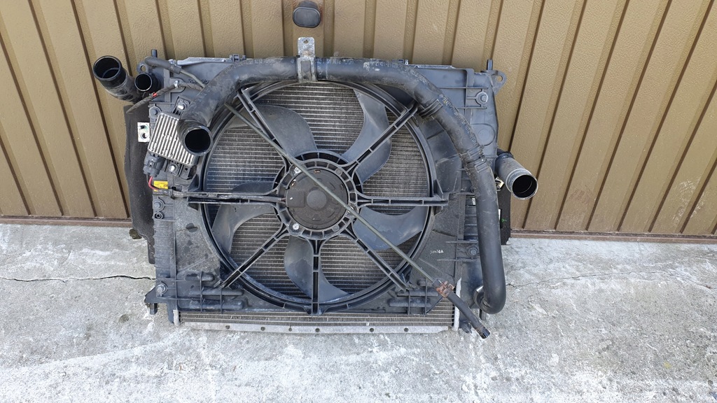 фото №9, Ssangyong rodius 2 ii turismo 13- 2.0 xdi pas передний радиатор вентилятор