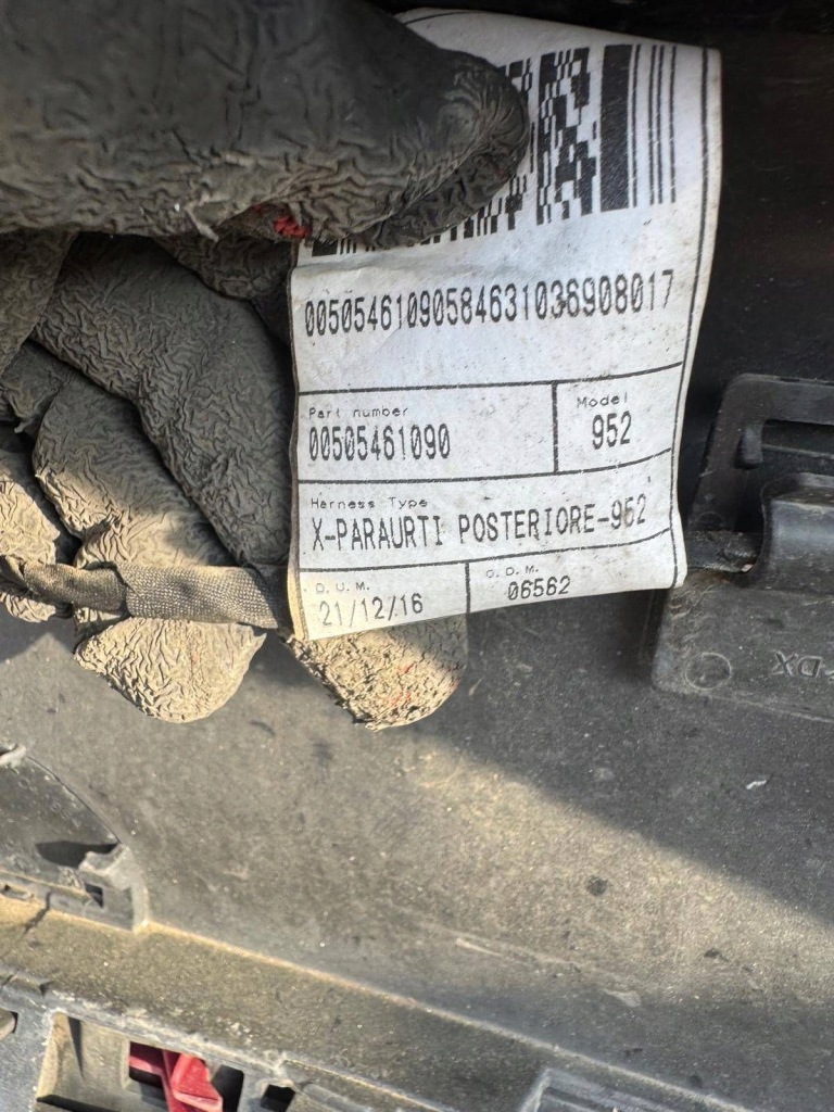 Бампер задняя задний комплектный  pdc жгут alfa romeo giulia jan poznań с Разборки