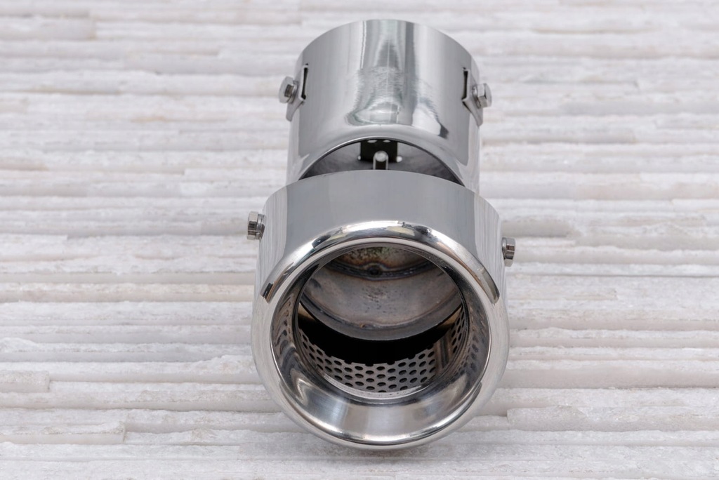 фото №2, Універсальна наконечник вихлоп отвір монтажний 72mm