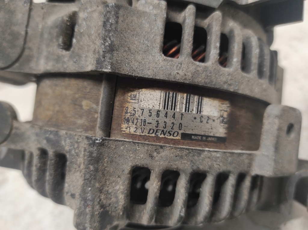 фото №6, Cadillac srx 1 i 03- 3.6 v6 ly7 генератор 25756441