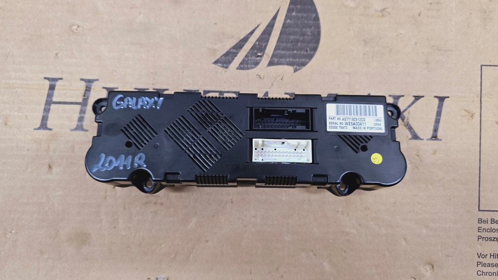 фото №12, Ford galaxy mk3 10-15 lift панель обдув кондиционера na задняя 3 ряд чёрный