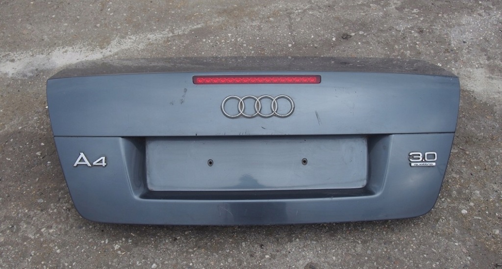 фото №1, Кришка багажника багажника audi a4 b6 cabrio 2000-2004r.