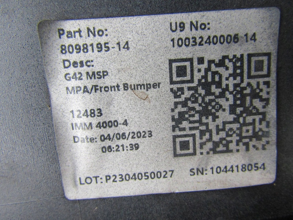 фото №12, Bmw 2 g42 m-pakiet бампер перед 8098195-14