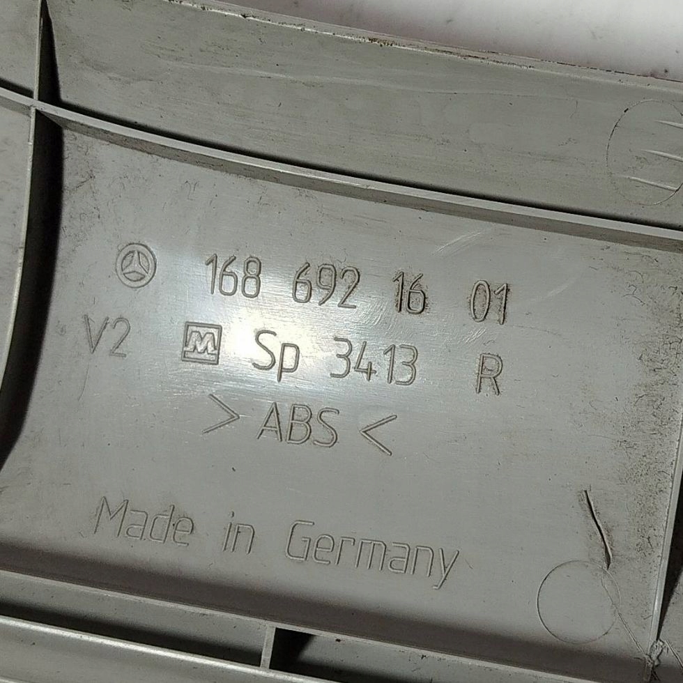 фото №9, Mercedes-benz a w168 2000 защита стойка стекло передней / a