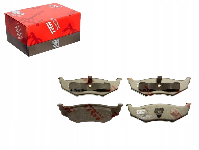 фото №1, Trw gdb1234 набір гальмівних колодок гальмівних, гальма дискові