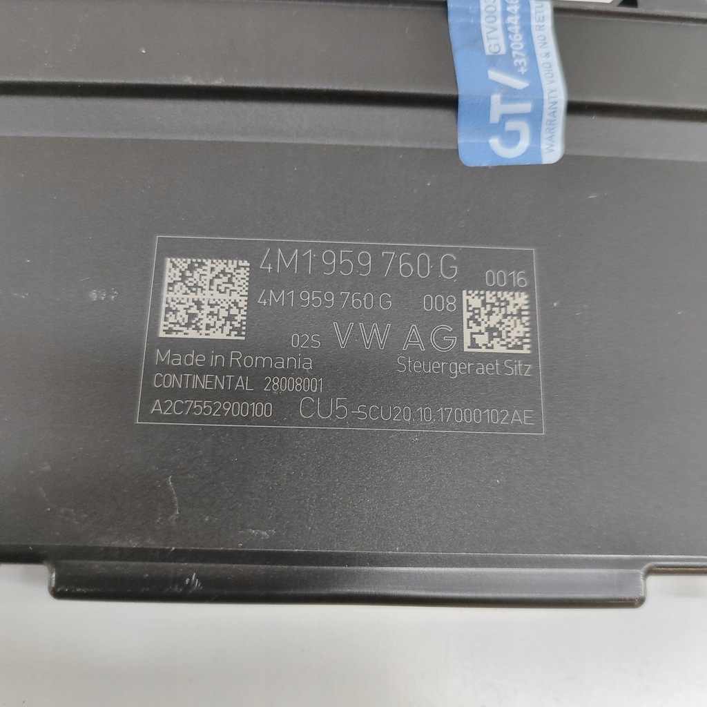 фото №7, Audi q7 4m 2018 з задній модуль / блок керування сидіння