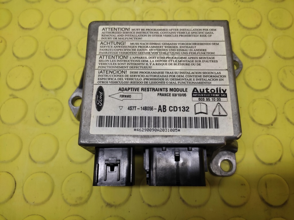 фото №1, Ford mondeo mk3 датчик подушка безопасности 4s7t14b056ab