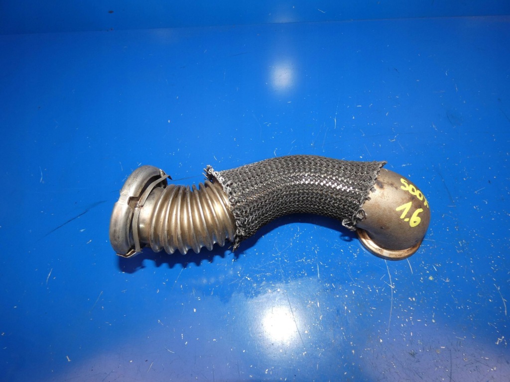 фото №2, Fiat 500x jeep renegade 1.6 m-jet трубка выхлопных газов egr