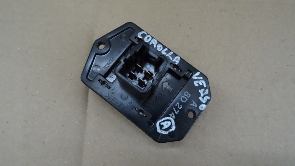 фото №1, Corolla verso 1 i 1.6b резистор резистор вентилятор