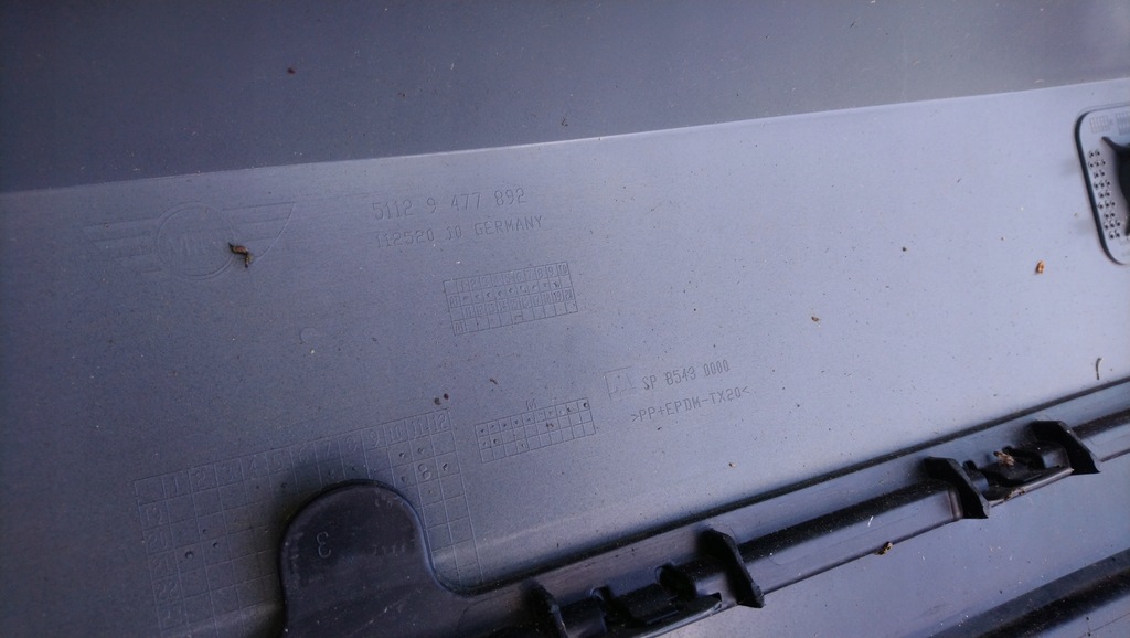 фото №6, Бампер задняя задний mini countryman r60 lift