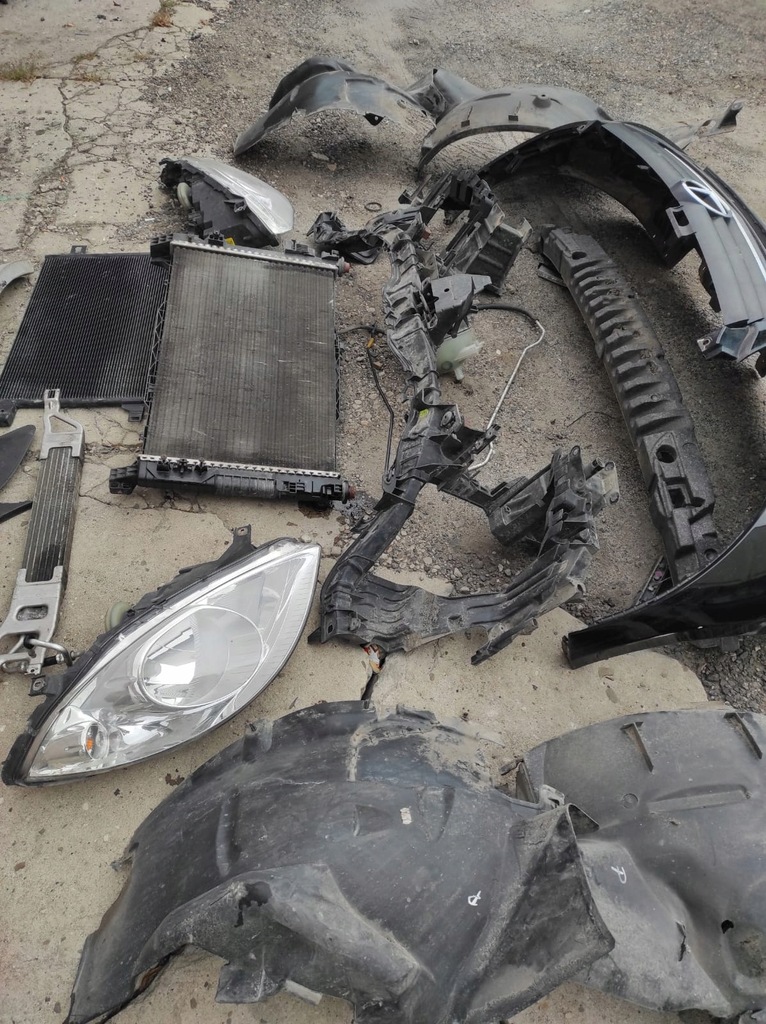 фото №12, Mercedes a klasa w169 капот крыло бампер перед