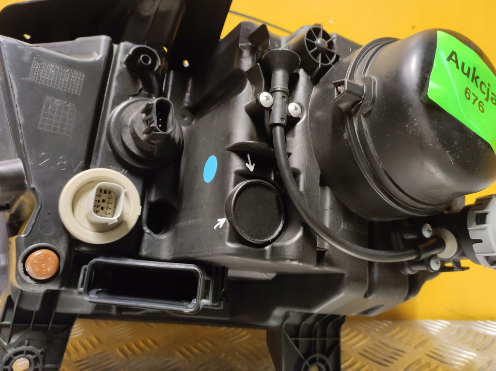 фото №12, Dodge durango 2014- фара лампа світла ксенон з led права usa