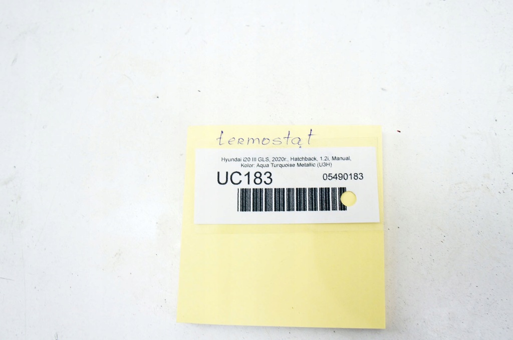 фото №6, Uc183 hyundai i20 iii 1.2i термостат корпус 063-540154