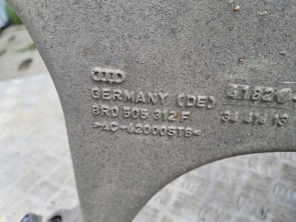 фото №8, Audi q5 поворотний кулак ступиця амортизатор права задня